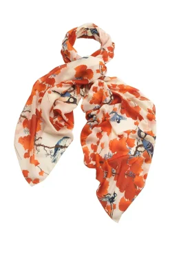 One Hundred Stars Acer Red Scarf| Scarves