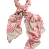 One Hundred Stars Ancient Columns Pink Scarf| Scarves