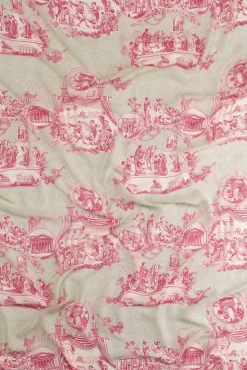 One Hundred Stars Ancient Columns Pink Scarf| Scarves