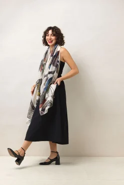 One Hundred Stars Bird Stone Scarf| Scarves