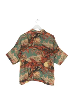 One Hundred Stars Country Toile Berry Pippa Top|Women Tops