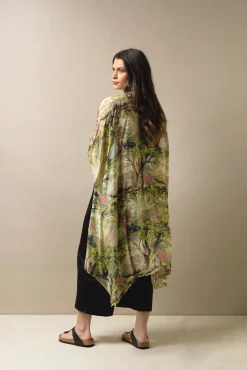 One Hundred Stars Country Toile Throwover|Women Throwovers