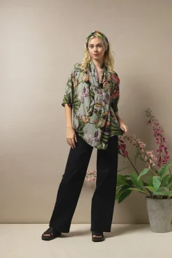 One Hundred Stars Eccentric Blooms Putty Headband| Headbands