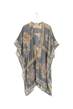 One Hundred Stars Handkerchief Grey Throwover|Women Throwovers