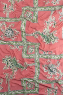 One Hundred Stars Handkerchief Pink Scarf| Scarves