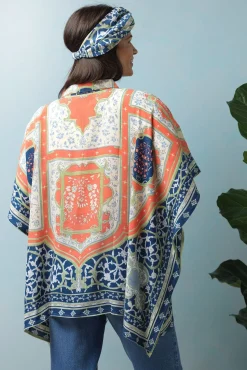 One Hundred Stars Indian Summer Blue Headband| Headbands