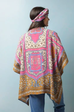 One Hundred Stars Indian Summer Pink Headband| Headbands