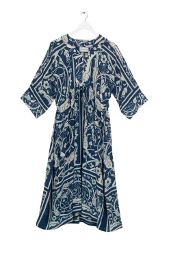 One Hundred Stars Jaipur Blue Abbi Dress|Women Dresses