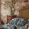 One Hundred Stars Jaipur Blue Pillow Shams| Bedspreads & Pillow Shams