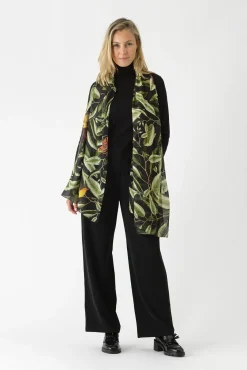 One Hundred Stars Kew Evergreen Black Scarf| Scarves