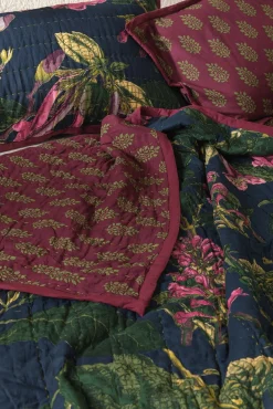 One Hundred Stars Kew Magnolia Blue Pillow Shams| Cushions