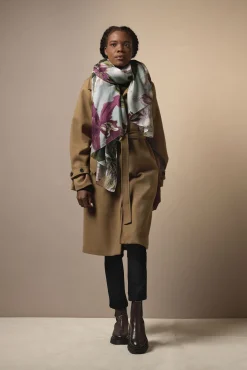 One Hundred Stars Kew Protea Duck Egg Scarf| Scarves