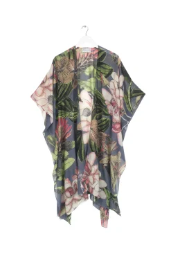 One Hundred Stars Kew Protea Grey Throwover|Women Throwovers