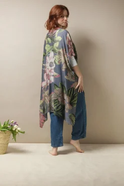 One Hundred Stars Kew Protea Grey Throwover|Women Throwovers