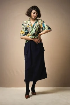 One Hundred Stars Lily Verdigris Rachel Top|Women Tops