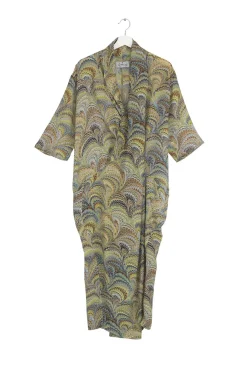 One Hundred Stars Marbled Green Rachel Dress|Women Dresses