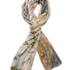 One Hundred Stars New York City Grey Map Scarf| Scarves