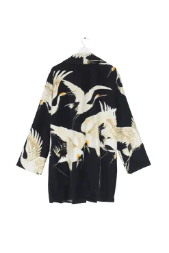 One Hundred Stars Stork Black Velvet Boyfriend Jacket|Women Velvet Coats