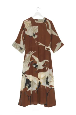 One Hundred Stars Stork Cigar Abbi Dress|Women Dresses