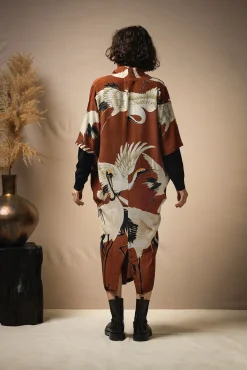 One Hundred Stars Stork Cigar Rachel Dress|Women Dresses