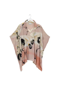 One Hundred Stars Stork Pink Tunic Top|Women Tops