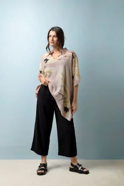 One Hundred Stars Stork Pink Tunic Top|Women Tops