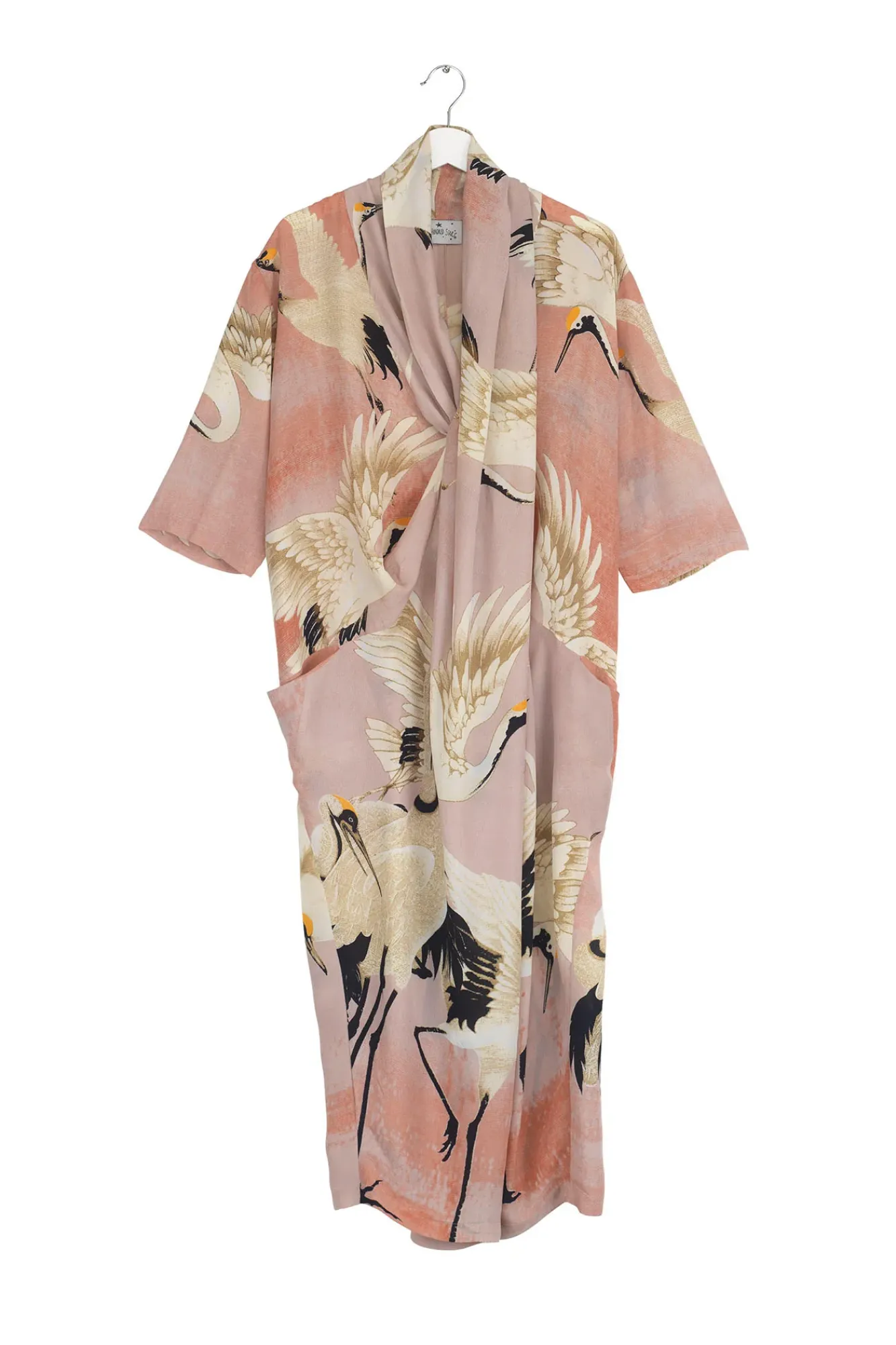 One Hundred Stars Stork Plaster Pink Rachel Dress|Women Dresses