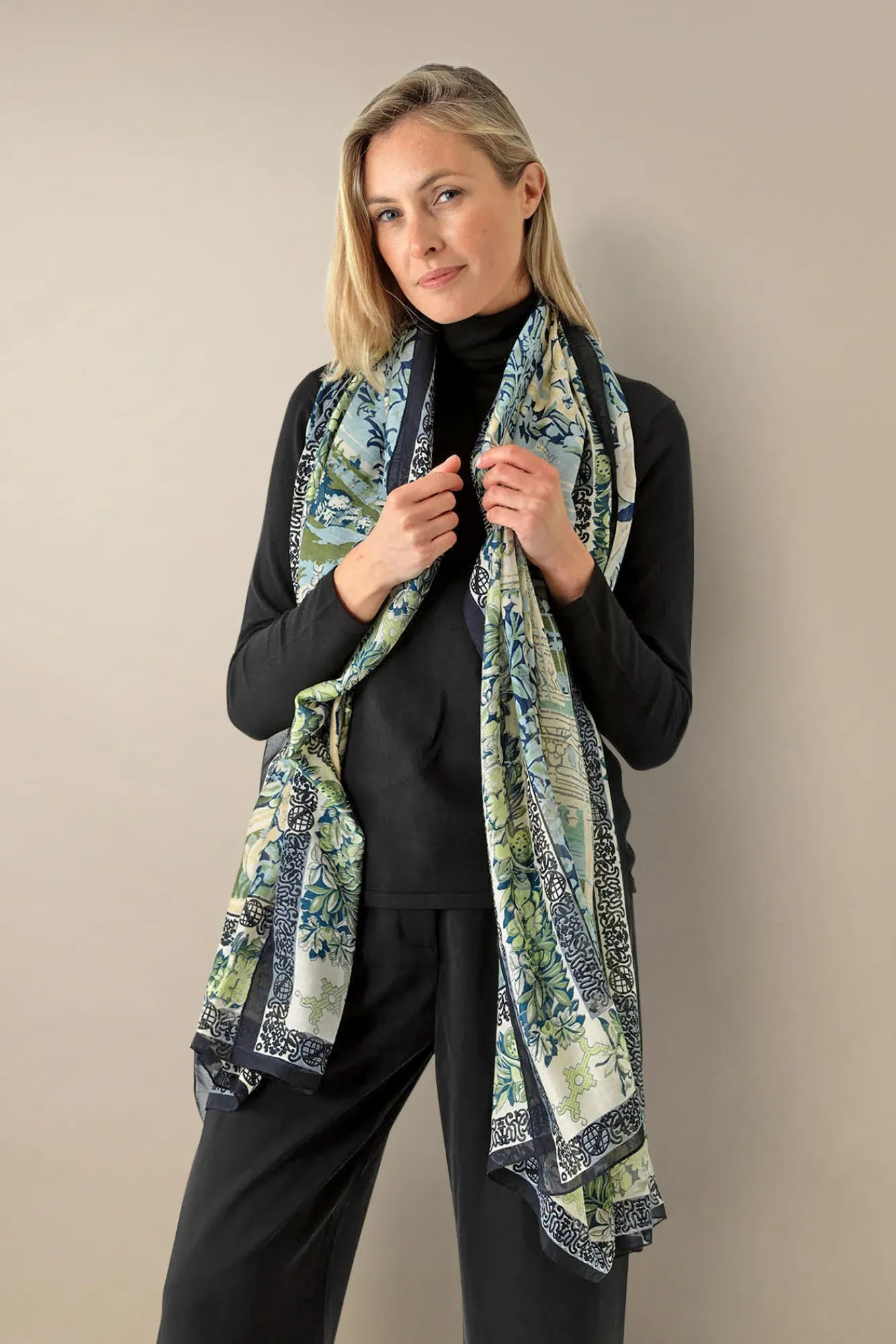 One Hundred Stars Tapestry Sea Scarf| Scarves