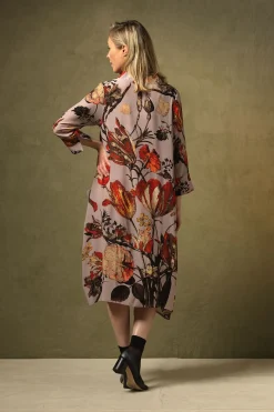 One Hundred Stars Tulip Red Asymmetric Dress|Women Dresses