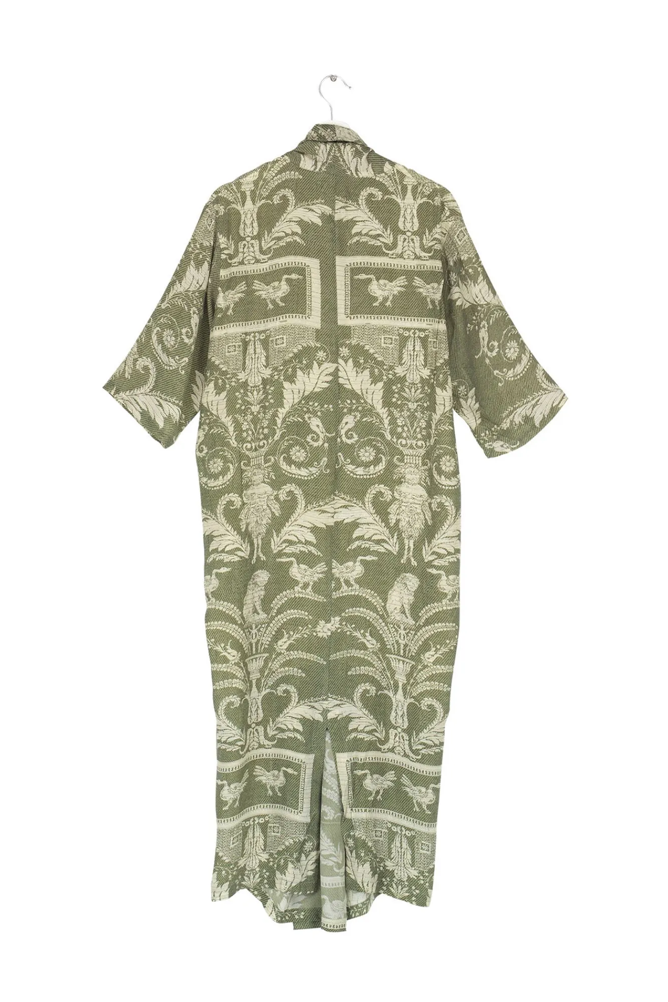 One Hundred Stars Vintage Damask Sage Rachel Dress|Women Dresses